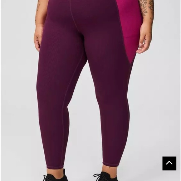 Torrid Performance Rib Full Length Active Legging - Picture 2 of 4
